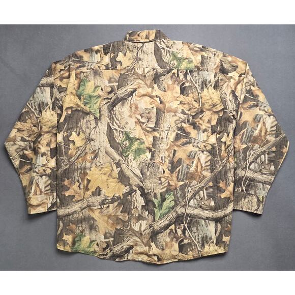 Vintage Ranger Button Down Camo Camouflage Shirt Pickers Hunting Outdoors 3X - Picture 7 of 10